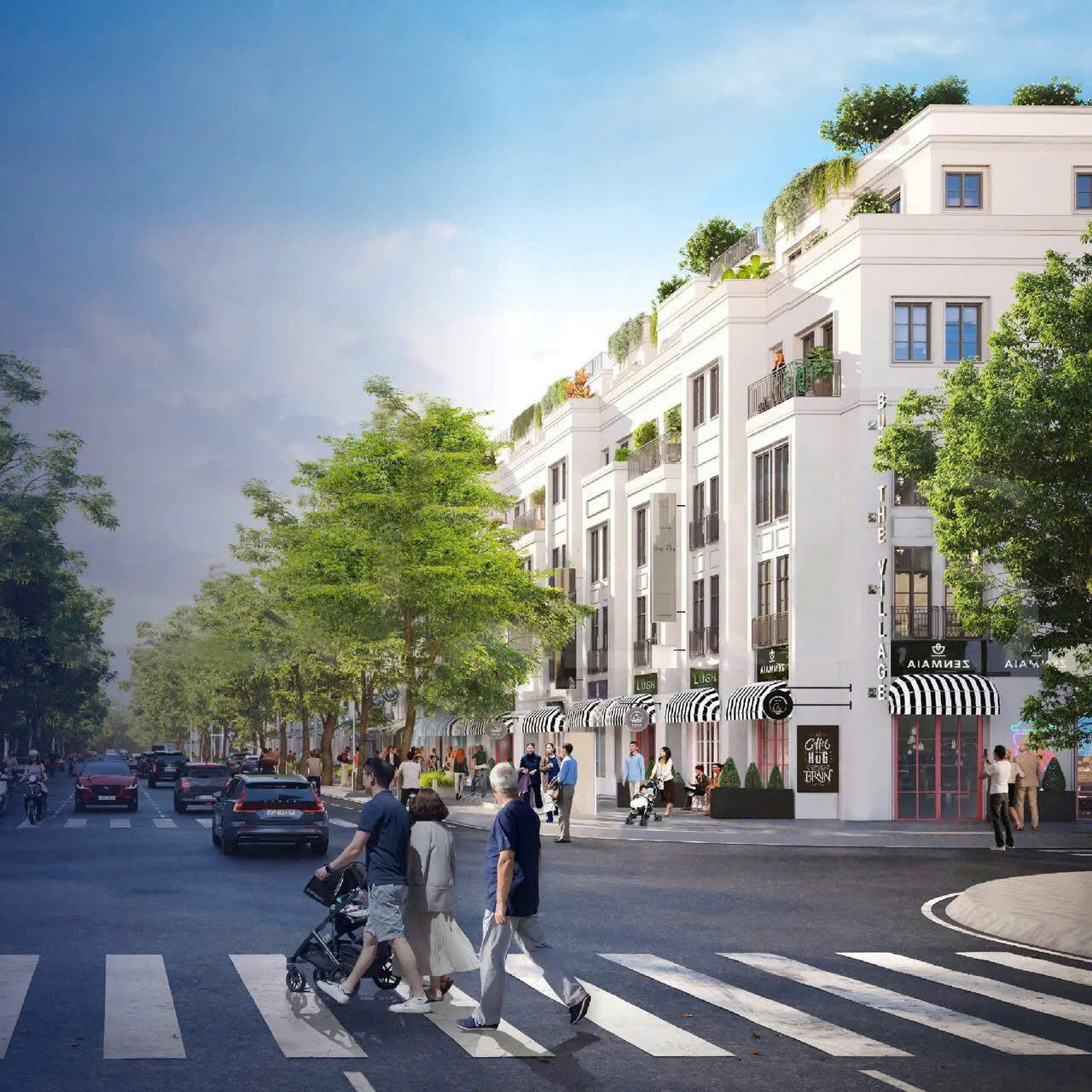 Shophouse TMDV Kita Airport City mặt tiền Lạc Long Quân Cần Thơ