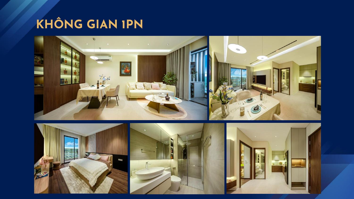 Nội thất căn hộ 1 phòng ngủ Stella Icon