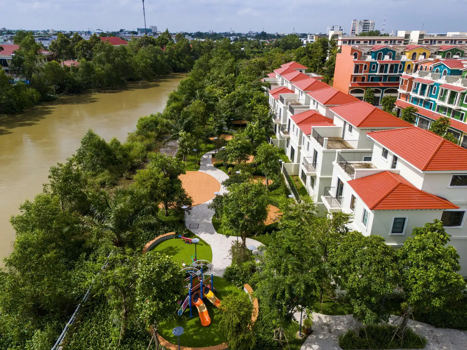 Biệt thự ven sông T&T Tam Đa Vĩnh Long