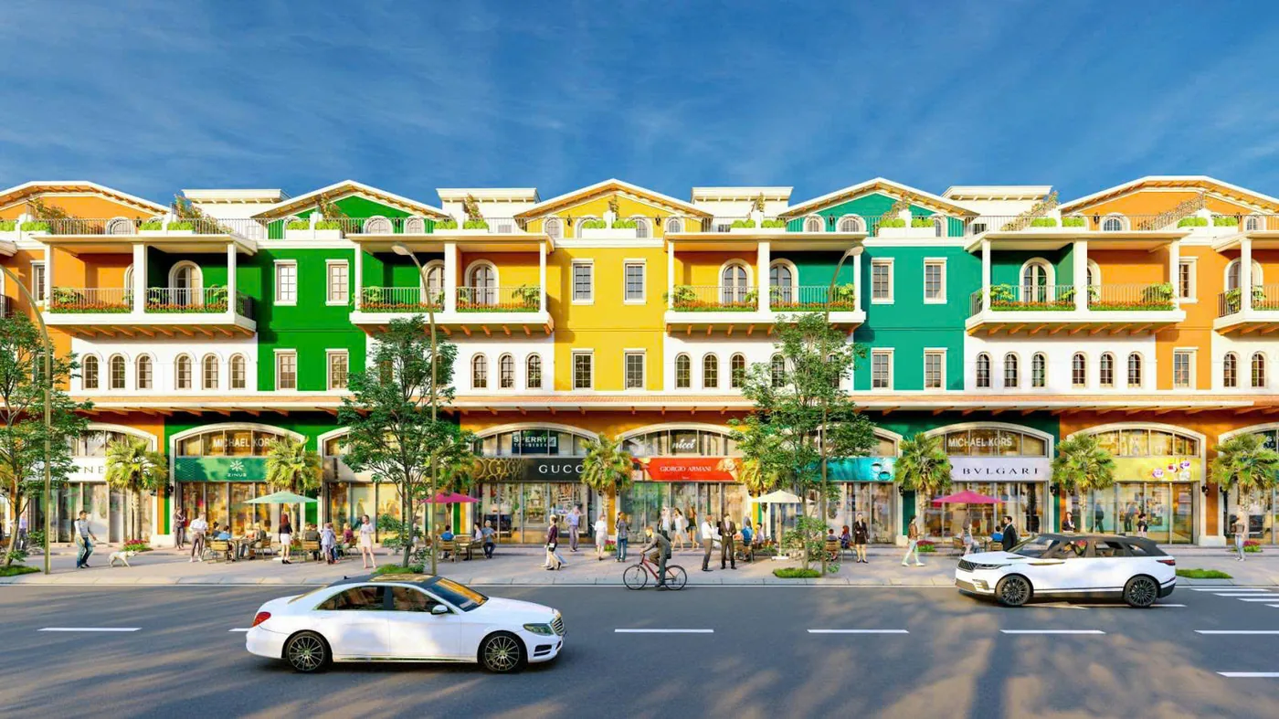 Phố thương mại shophouse T&T Tam Đa Vĩnh Long sầm uất